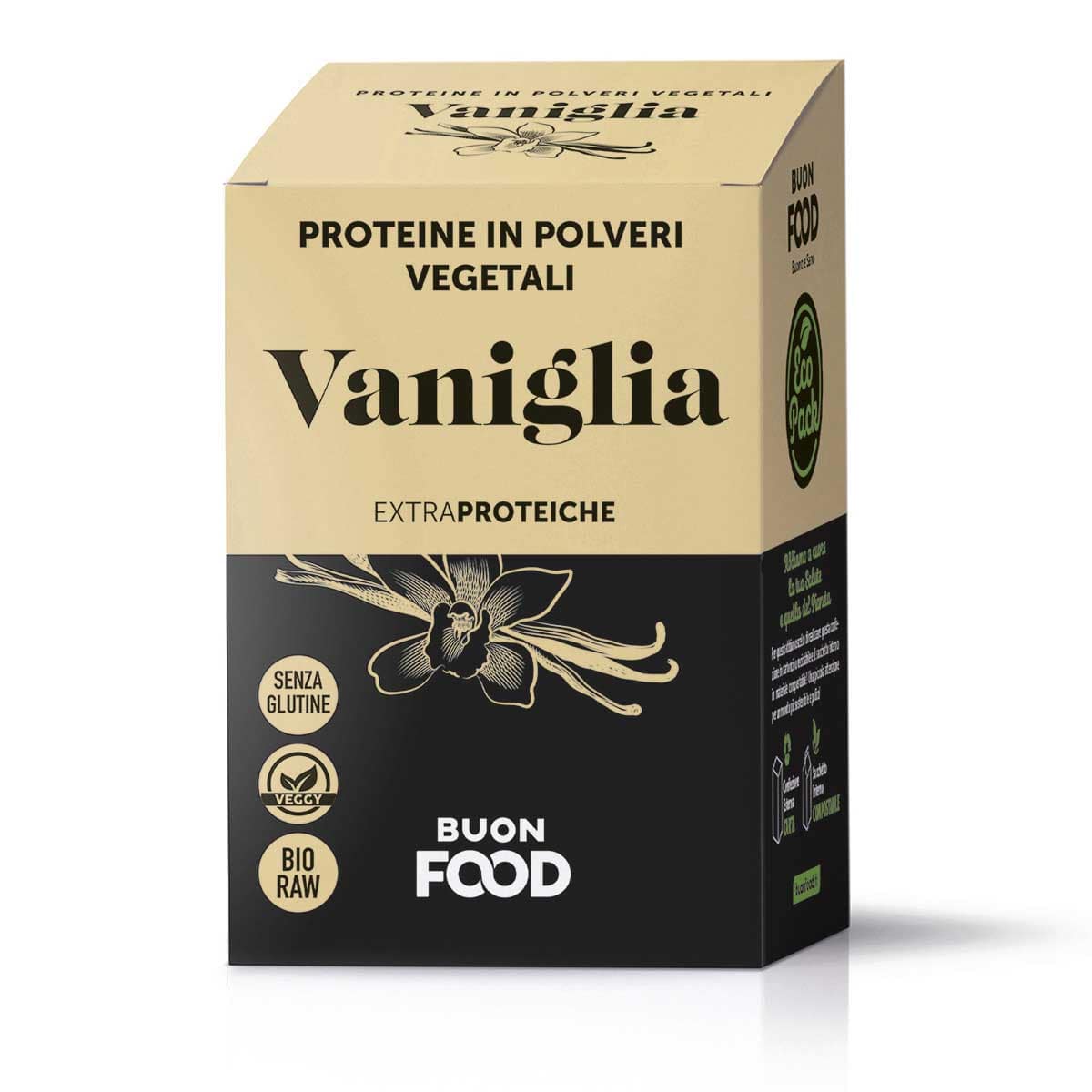 Polveri Proteiche Vegetali · Vaniglia · BuonFood • BuonFarma